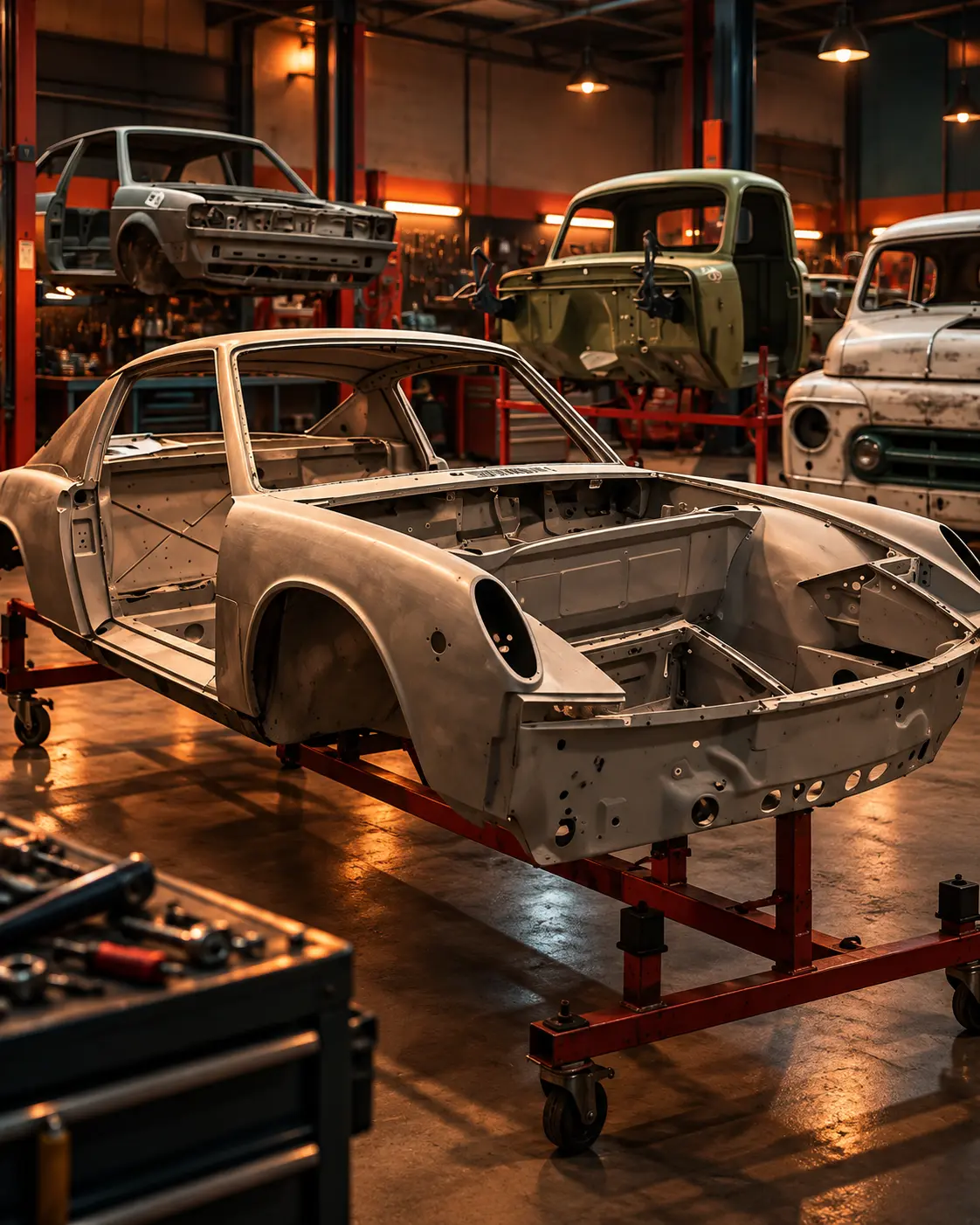 Oficina de restauração automotiva No Rust